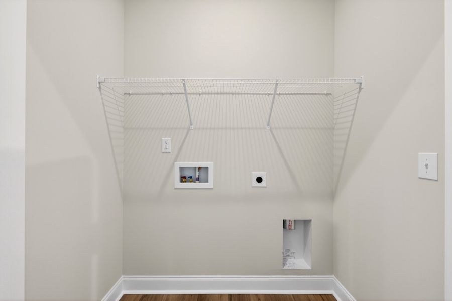 Spacious, unfurnished interior of a new home in Archer Row, Charlotte (Image 48). Spacious, unfurnished interior of a new home in Archer Row, Charlotte (Image 48).