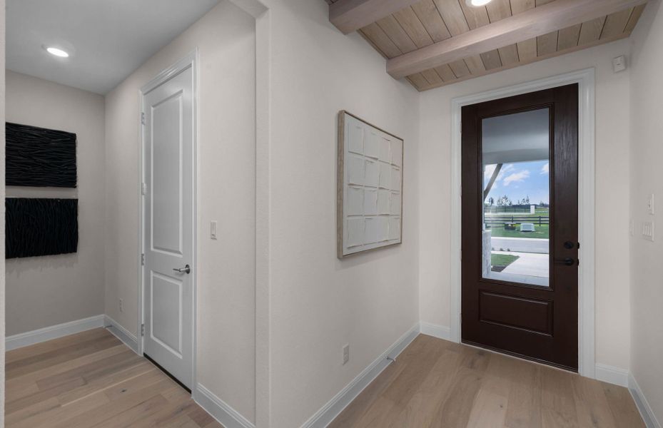 Representative unfurnished interior of a home built from the Mystique by Del Webb in Del Webb Austin at Lost Pines, Bastrop (Image 27).