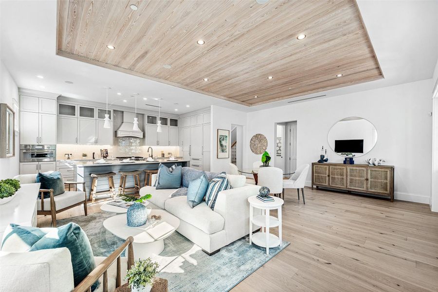 Furnished interior view inside a new home in , Delray Beach (Image 18). Furnished interior view inside a new home in , Delray Beach (Image 18).