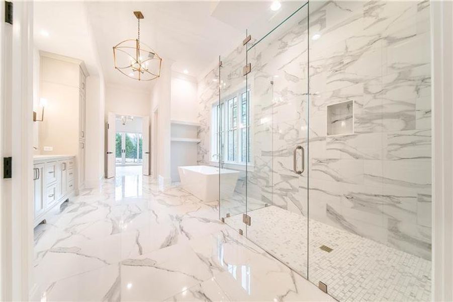 Furnished interior view inside a new home in , Alpharetta (Image 4).