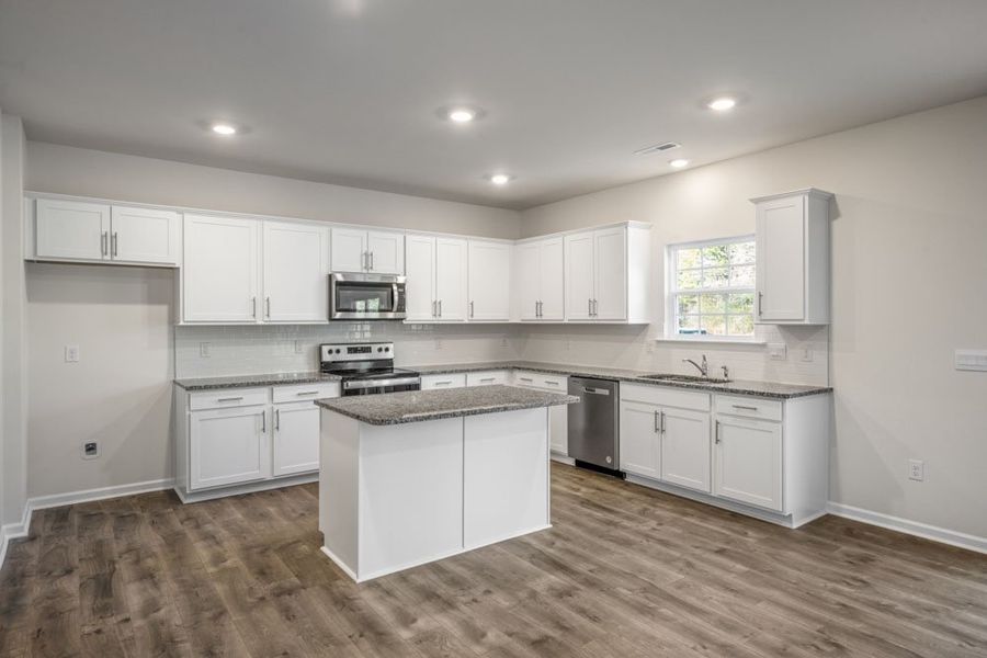 Representative unfurnished interior of a home built from the COLUMBIA by D.R. Horton in Gretchen Pines, West End (Image 10).
