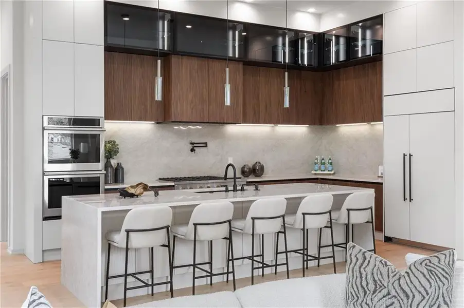 Furnished interior view inside a new home in , Sandy Springs (Image 10).