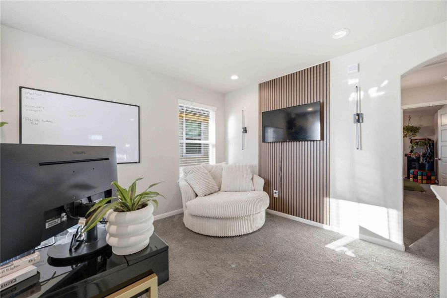 Furnished interior view inside a new home in , Houston (Image 19).