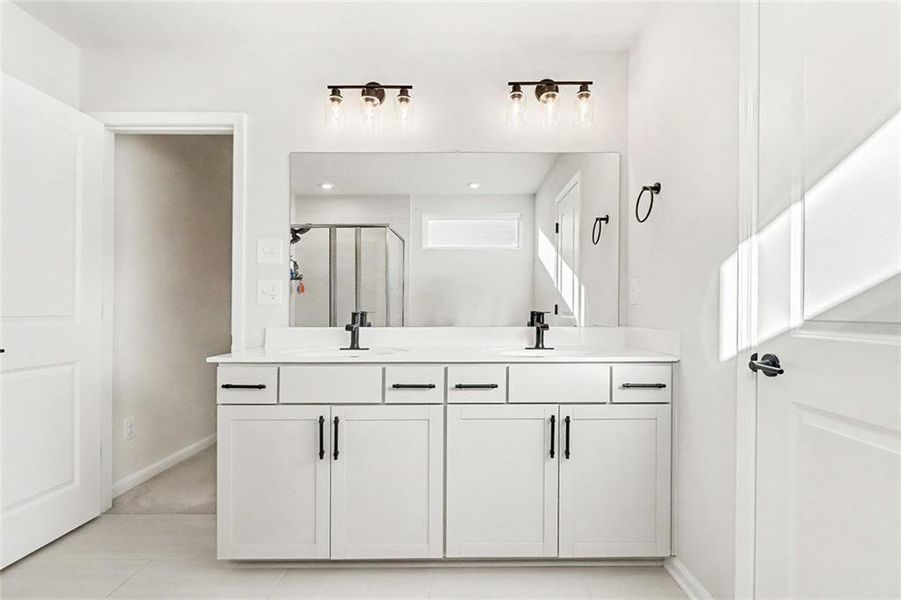 Furnished interior view inside a new home in Pinebrook at Hamilton Mill, Auburn (Image 37). Furnished interior view inside a new home in Pinebrook at Hamilton Mill, Auburn (Image 37).