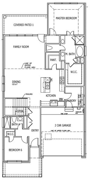 2D floor plan layout of this home in University Heights, Round Rock, TX (Image 2). 2D floor plan layout of this home in University Heights, Round Rock, TX (Image 2).