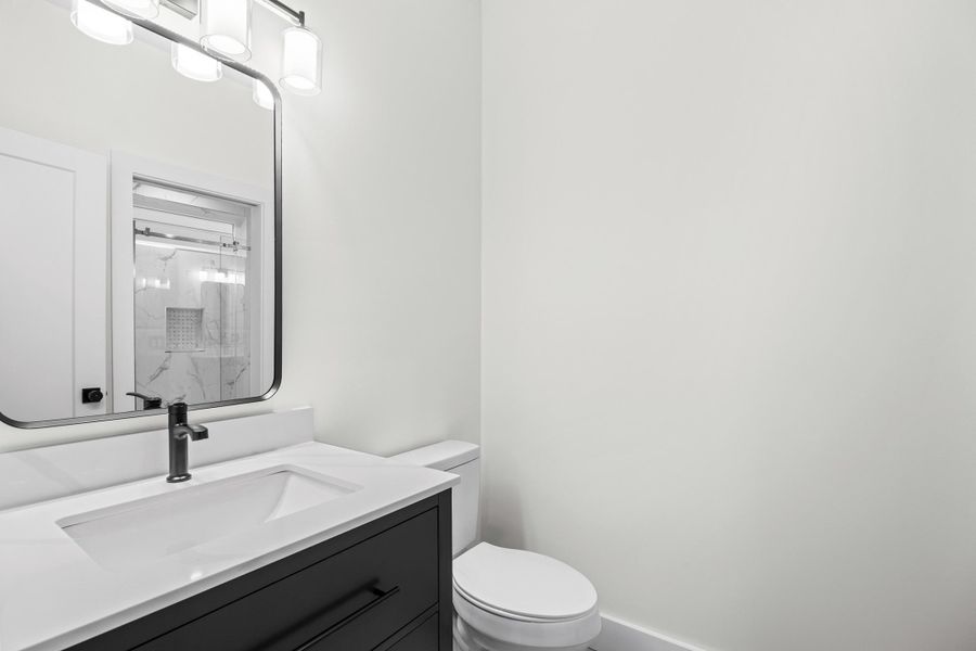 Furnished interior view inside a new home in , Pawleys Island (Image 14).