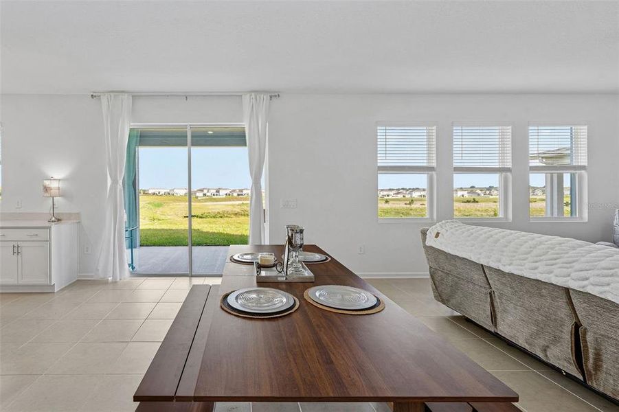 Furnished interior view inside a new home in Wellness Ridge, Clermont (Image 43).