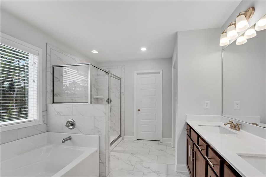 Furnished interior view inside a new home in Westgate Estates, Loganville (Image 9).