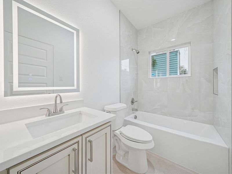 Furnished interior view inside a new home in , Mesquite (Image 7).