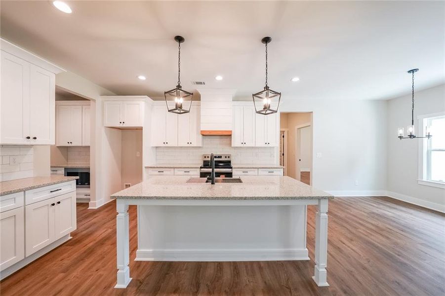 Furnished interior view inside a new home in , Rockmart (Image 3).