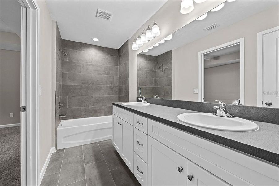 Furnished interior view inside a new home in , Trenton (Image 8).