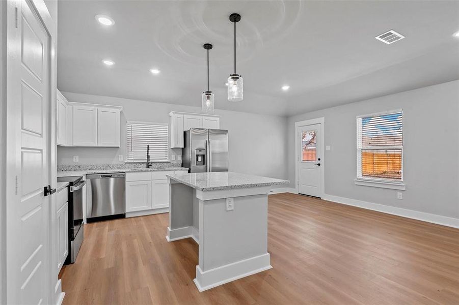 Furnished interior view inside a new home in , Tolar (Image 5).