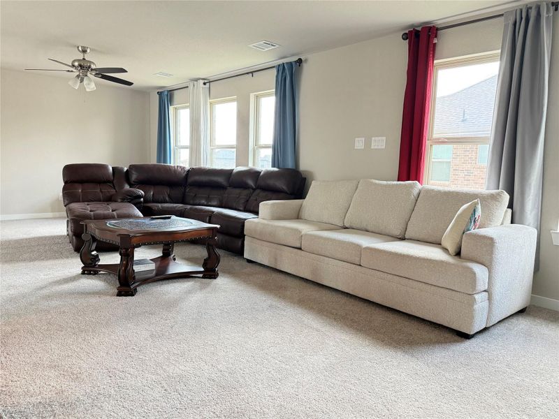 Furnished interior view inside a new home in , Katy (Image 31).