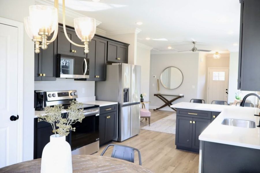 Furnished interior view inside a new home in The Nassau, Chattanooga (Image 18). Furnished interior view inside a new home in The Nassau, Chattanooga (Image 18).