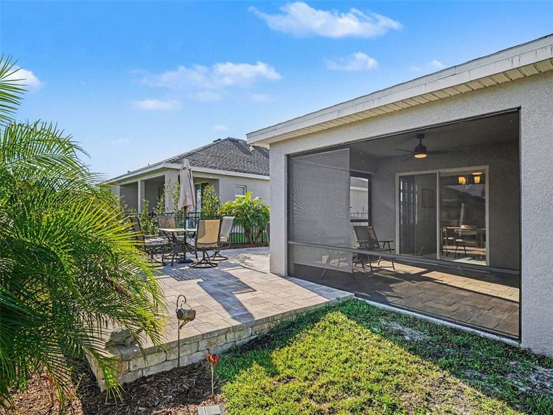 Exterior details and patio area of a home in Jackson Crossing, Palmetto (Image 4).