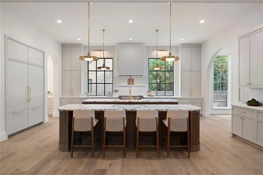 Furnished interior view inside a new home in , Atlanta (Image 4).