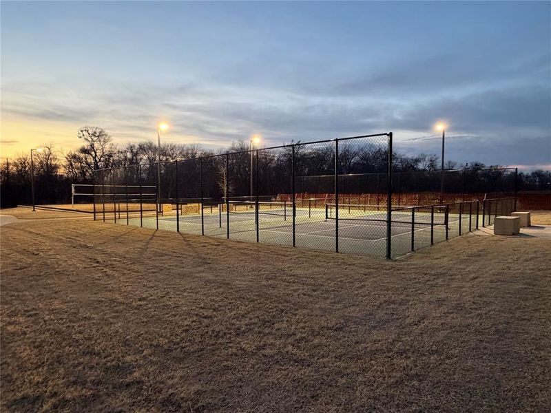 Pickleball and Volleyball Courts Pickleball and Volleyball Courts