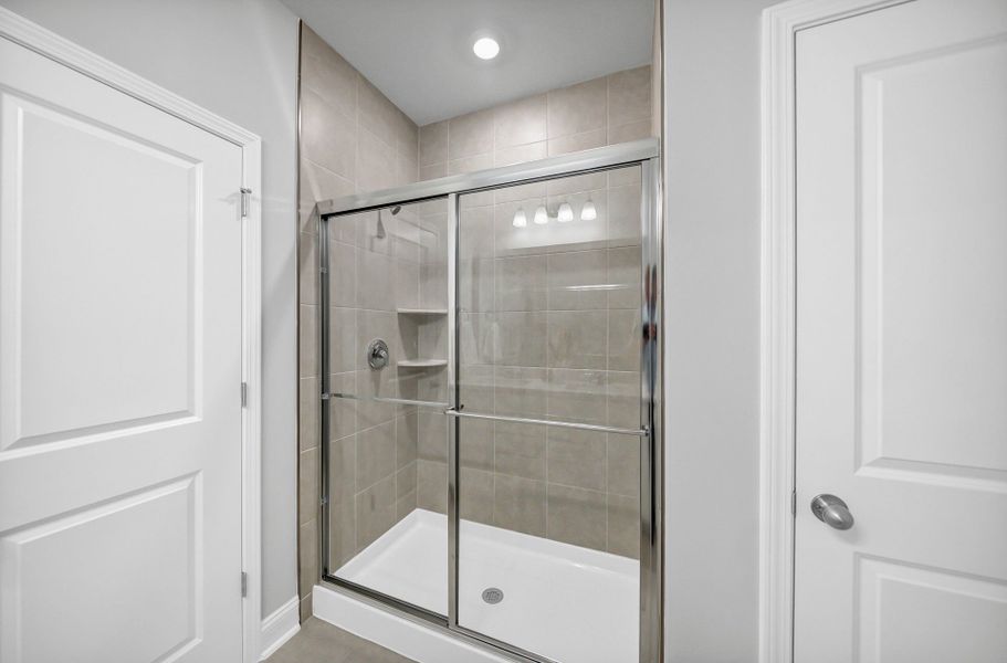 Furnished interior view inside a new home in Monroe Preserve, Chapin (Image 7).