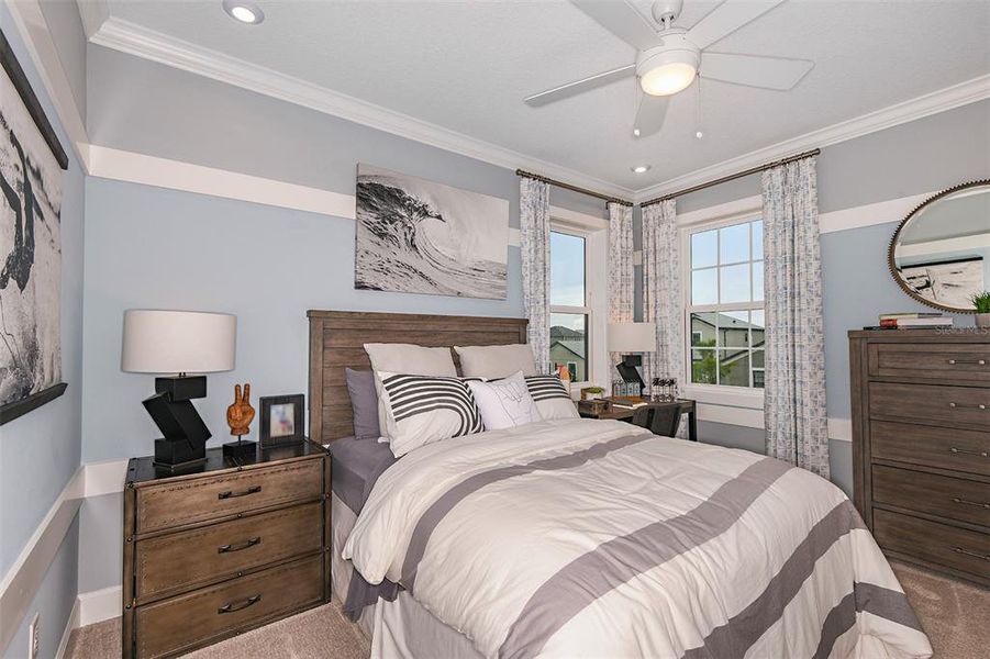 Furnished interior view inside a new home in Skye Ranch Community Group Page, Sarasota (Image 12). Furnished interior view inside a new home in Skye Ranch Community Group Page, Sarasota (Image 12).