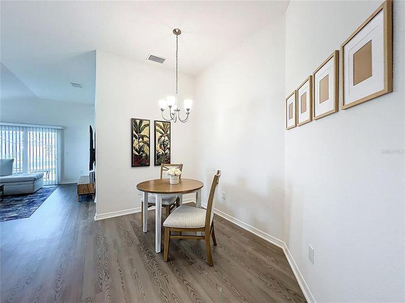 Furnished interior view inside a new home in , The Villages (Image 5).