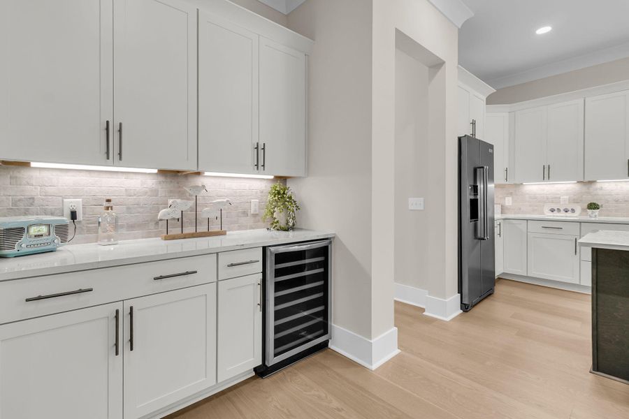 Furnished interior view inside a new home in Overlook at Copahee Sound, Awendaw (Image 51). Furnished interior view inside a new home in Overlook at Copahee Sound, Awendaw (Image 51).