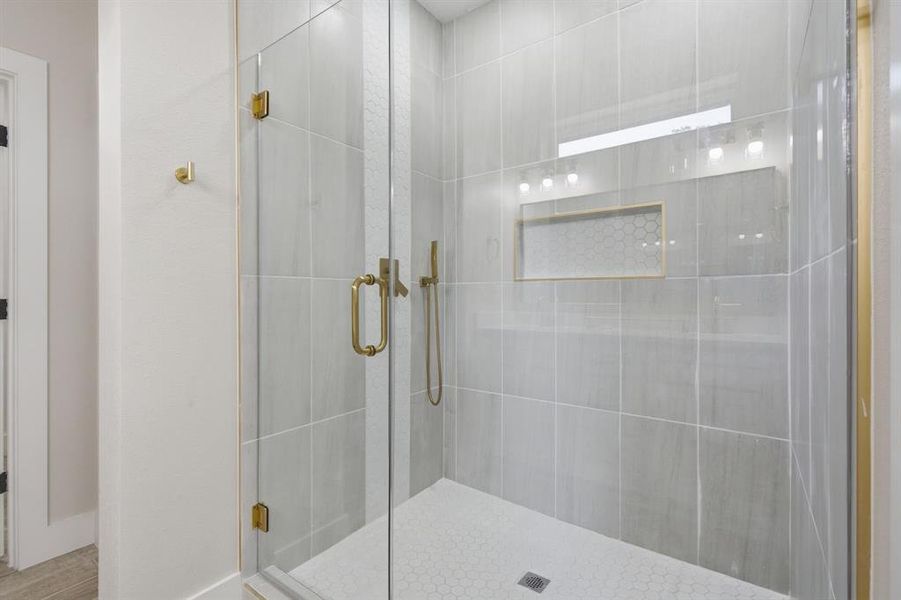 Close-up of interior finishes inside a home in , Ennis (Image 14).