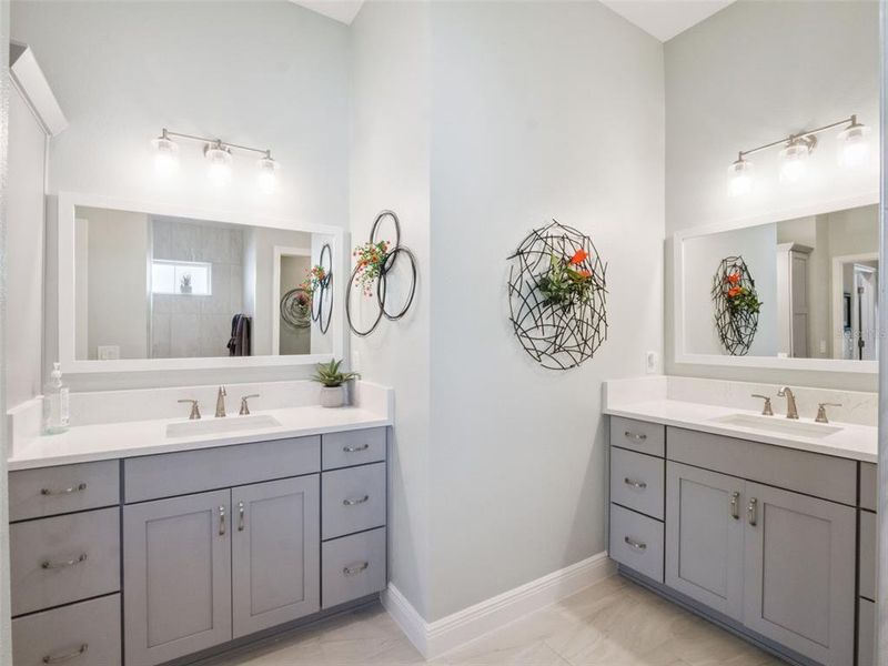 Furnished interior view inside a new home in , The Villages (Image 43).