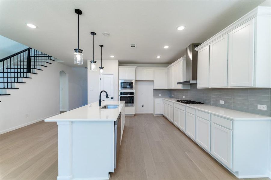 Furnished interior view inside a new home in Green Meadows, Celina (Image 6). Furnished interior view inside a new home in Green Meadows, Celina (Image 6).