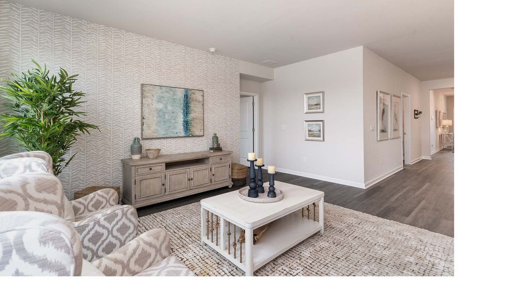 Furnished interior view inside a new home in Preserve at Cypress Commons, Conway (Image 10).