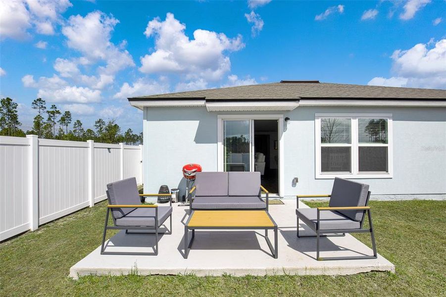Exterior details and patio area of a home in , Palm Coast (Image 27).