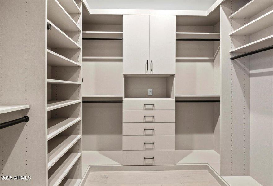 Separate His and Hers Closets Separate His and Hers Closets