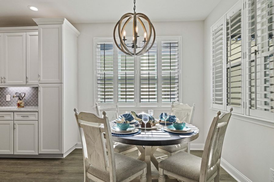 Furnished interior view inside a new home in , Hardeeville (Image 5).
