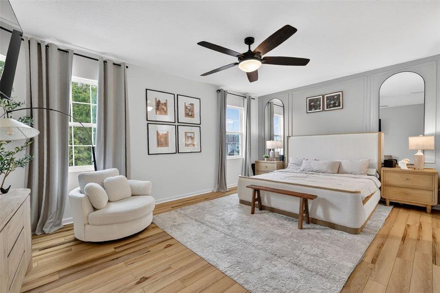 Furnished interior view inside a new home in Summerbrooke, Mount Dora (Image 39).