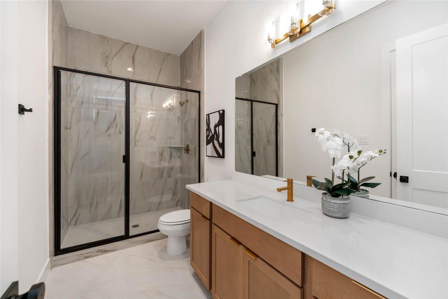 Furnished interior view inside a new home in , Houston (Image 5).