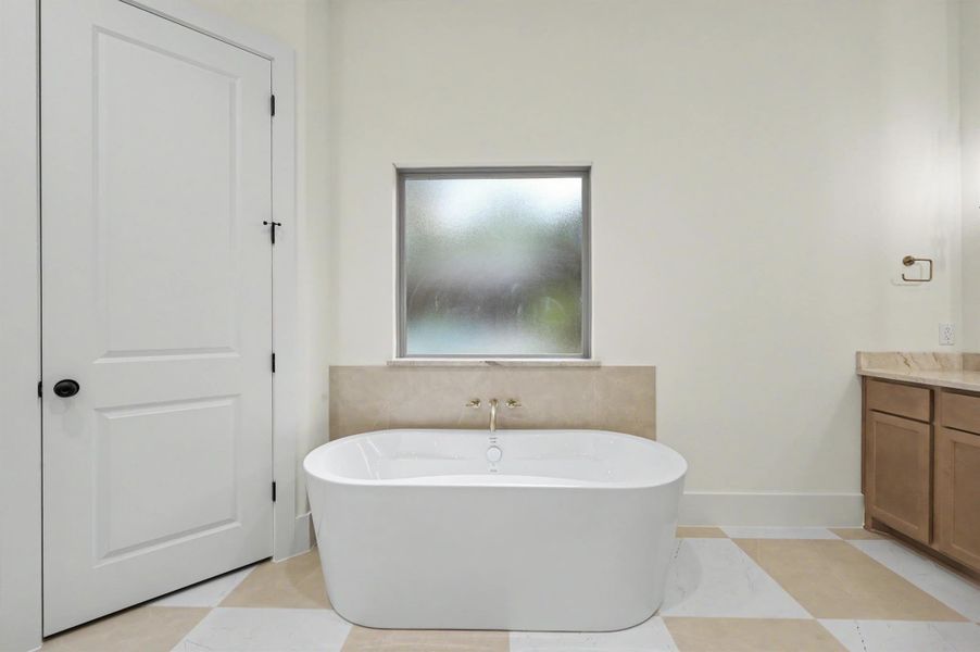 Furnished interior view inside a new home in , Willis (Image 18).