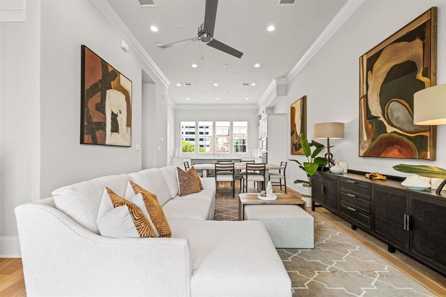 Image of model home with similar floorplan. Image of model home with similar floorplan.