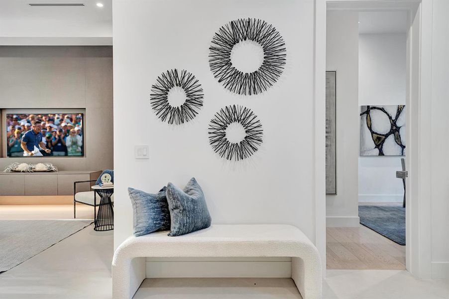 Furnished interior view inside a new home in , Boca Raton (Image 23).