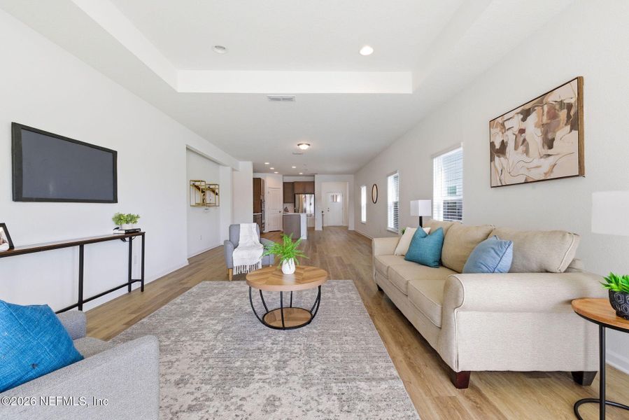 Furnished interior view inside a new home in Beacon Lake, St. Augustine (Image 11).