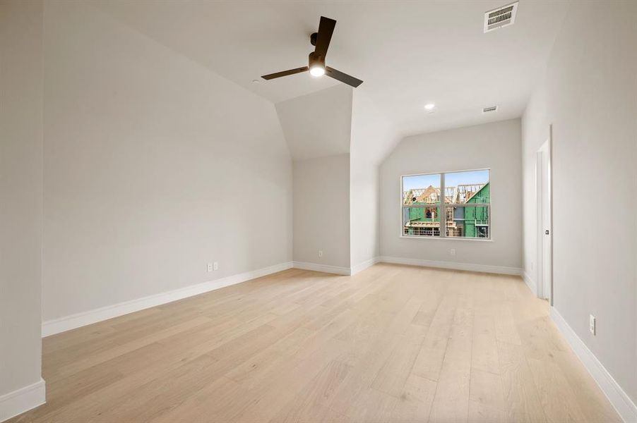 The dreamy owner's suite in our Palmer End floor plan offers plenty of space to rest and relax.