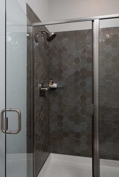 Representative interior finishes for a home built from the Bergamot by Tri Pointe Homes in Union Park, Little Elm (Image 16).