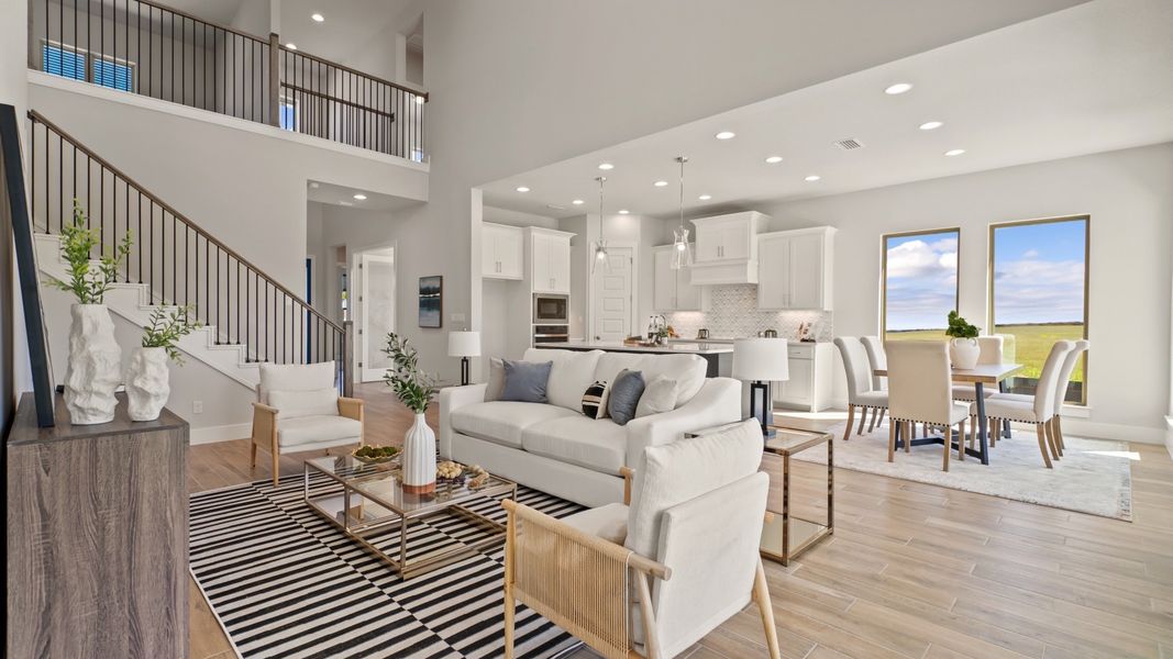 Representative furnished interior of a home built from the 2713F by Perry Homes in Star Farms at Lakewood Ranch, Bradenton (Image 10).