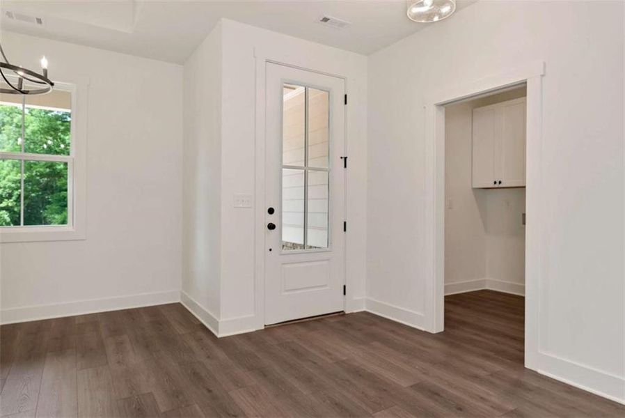 Spacious, unfurnished interior of a new home in , Maysville (Image 36).