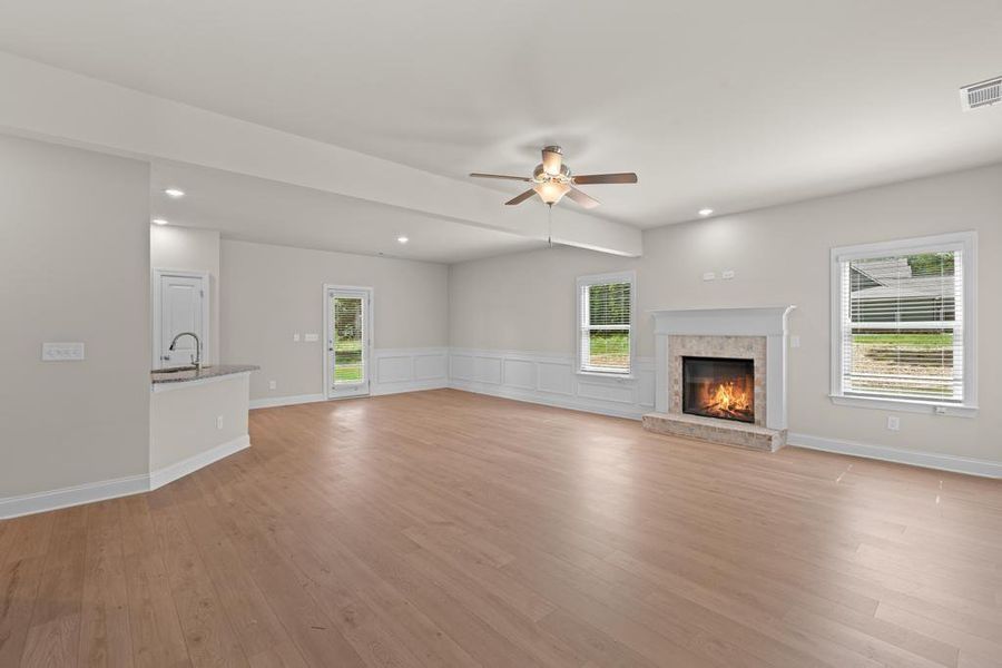Spacious, unfurnished interior of a new home in , McDonough (Image 26). Spacious, unfurnished interior of a new home in , McDonough (Image 26).