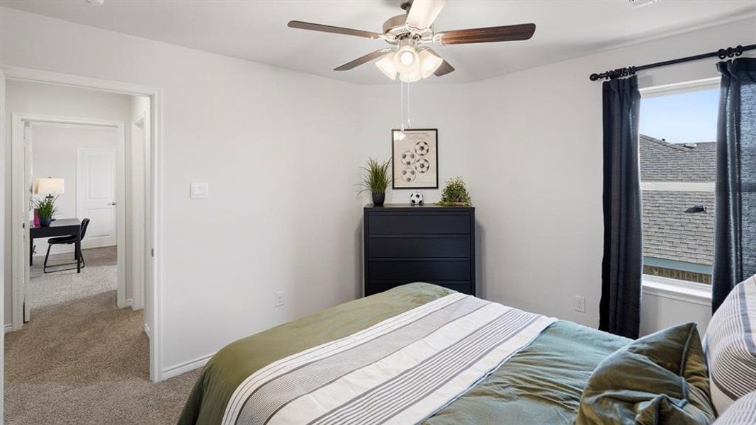 Furnished interior view inside a new home in Bel Air Village, Sherman (Image 11). Furnished interior view inside a new home in Bel Air Village, Sherman (Image 11).