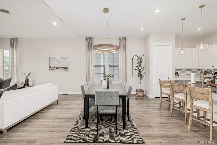 Furnished interior view inside a new home in Westerly, Erie (Image 3).