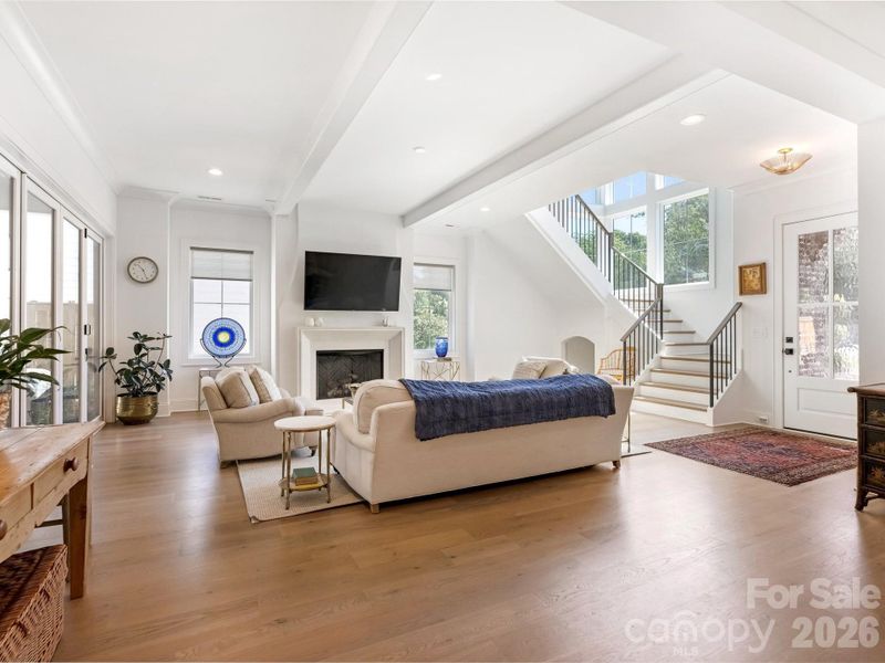 Furnished interior view inside a new home in , Charlotte (Image 7).
