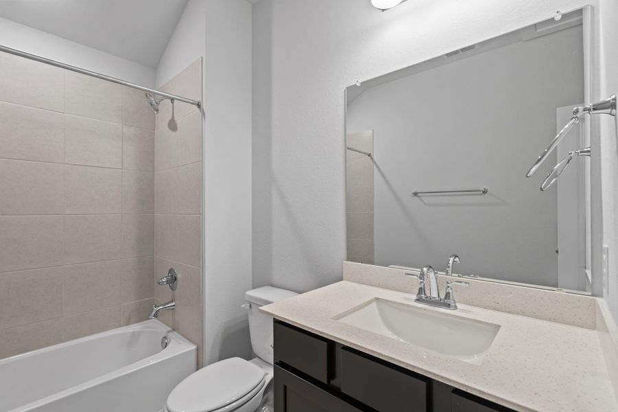 Furnished interior view inside a new home in Sienna 45', 50', Missouri City (Image 7).