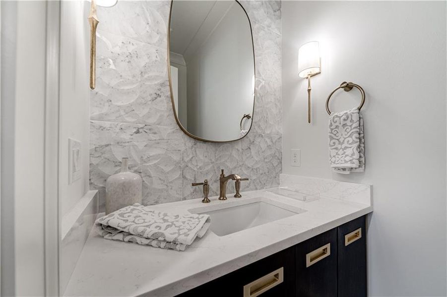 Furnished interior view inside a new home in , Cumming (Image 8).