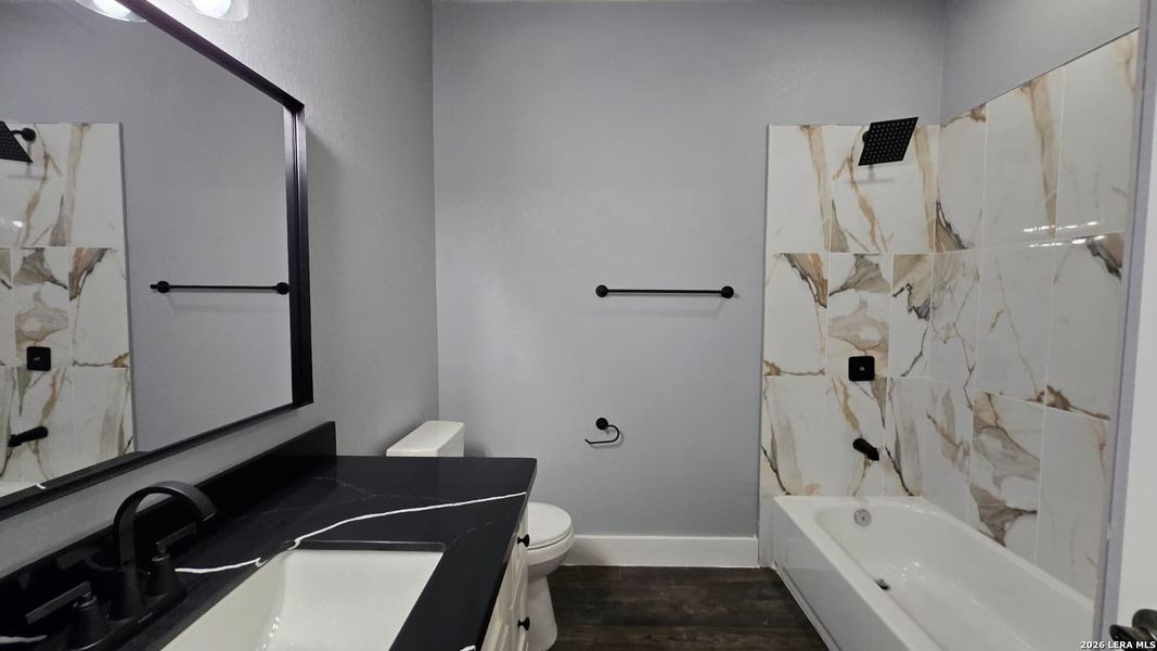 Furnished interior view inside a new home in , D'Hanis (Image 5).