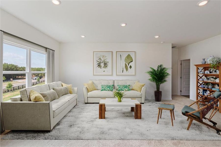 Furnished interior view inside a new home in , Rockmart (Image 11). Furnished interior view inside a new home in , Rockmart (Image 11).